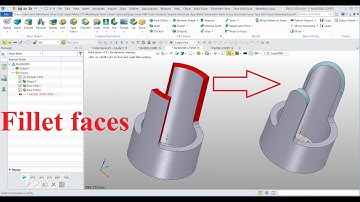 ZW3D Basic - Tạo Fillet cho các mặt trong ZW3D | Create Face Fillet in ZW3D