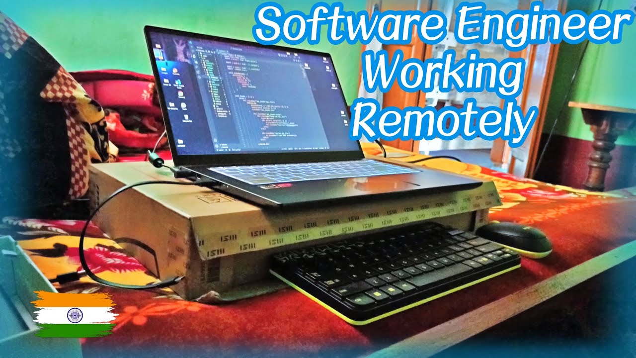 Software Engineer Daily Setup in 1min 👨💻💻😶 || Working Remotely - YouTube