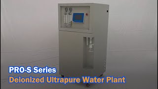PRO-S Series Deionized Ultrapure Water Plant - LABOAO How To Install Pro E Series Deionized Water Purification System Laboao