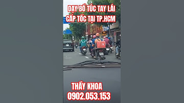 Dạy bổ túc tay lái cấp tốc tại TpHCM, luyện kỹ năng lái xe cùng Thầy Khoa, #shorts