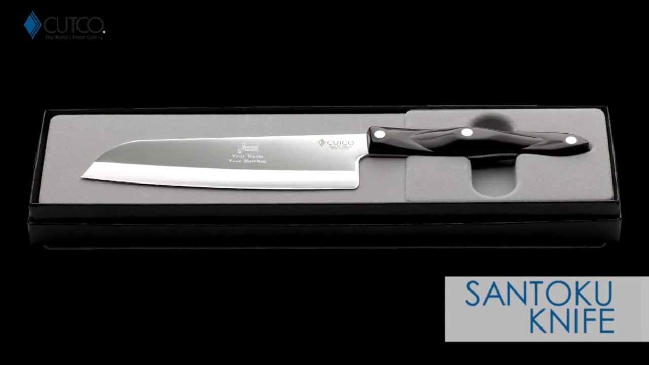 CUTCO Santoku Knife How to use YouTube