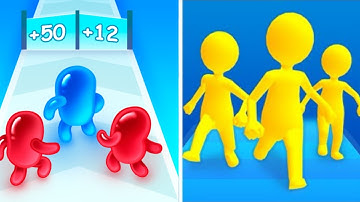 Satisfying Join clash Vs Join blob clash 3D super level Ep 7 walkthrough gameplay