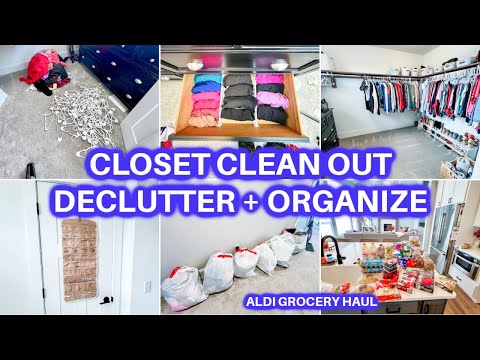 CLOSET DECLUTTER +