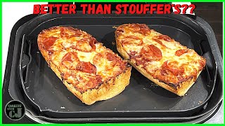 AIR FRIED FRENCH BREAD PIZZA! Better than Stouffer's!