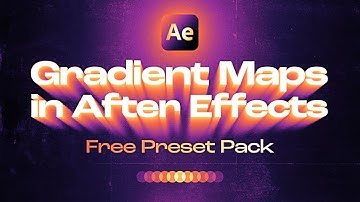 Gradient Maps in After Effects - Free Colorama Preset Pack