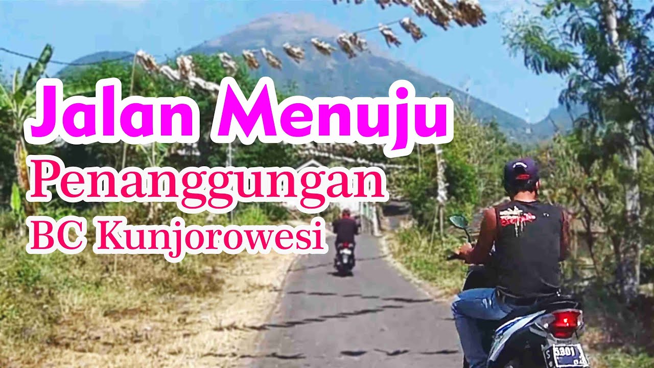 Jalan menuju Penanggungan BC Kunjorowesi