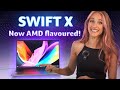 Acer Swift X - powerful creator laptop with OLED screen