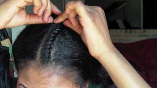 HOW TO FLAT TWIST ANY HAIR TYPE EASY