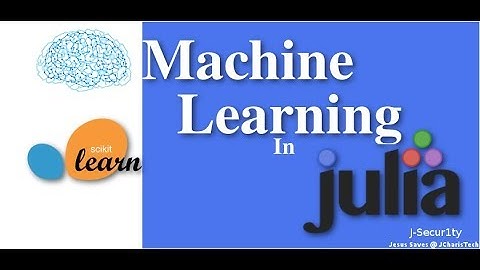 Machine Learning In Julia With Scikit Learn