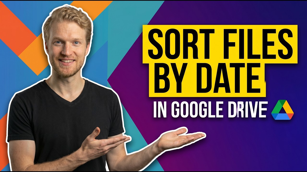 How To Sort Files By Date In Google Drive (Easy Guide) - YouTube