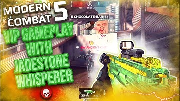 VIP Gameplay With Jadestone Whisperer - #ModernCombat5 - #CleanerMC5YT