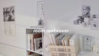𓏔 aesthetic small room makeover | a soft n’ cozy setup
