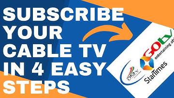 👉 How To Pay For Your Satellite TV/CableTV Subscription (like DSTV, GoTV, Startimes) in 4 Easy Steps