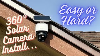 Install a 360° Solar Camera (eufy S340)!