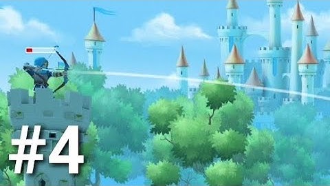 Tiny Archers INSANE AIMING PART 4 Gameplay Walkthrough - iOS / Android