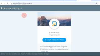How to Login to the Latest PTK Datadik for 2026 ~ Check PTK DATADIK Data Sync for Info GTK 2026