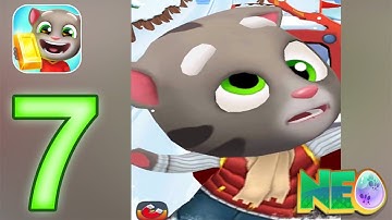 Talking Tom Gold Run: Gameplay Walkthrough Part 7 - Frosty Tom (iOS, Android)