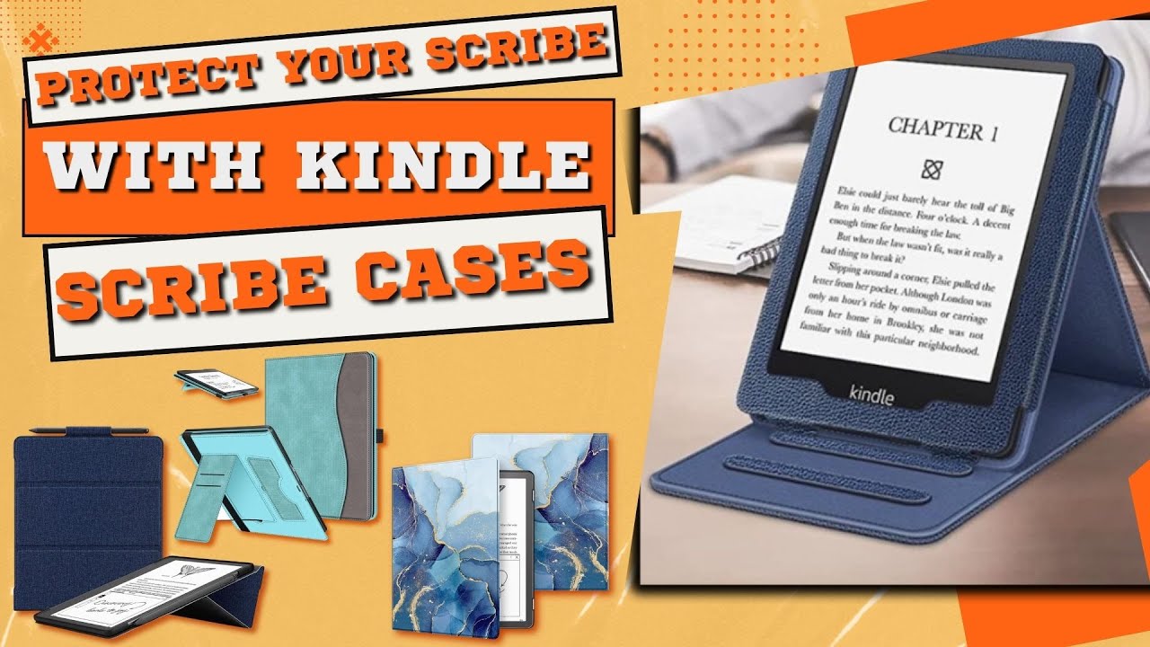 6 meilleures couvertures et étuis  Kindle Scribe - Moyens I/O