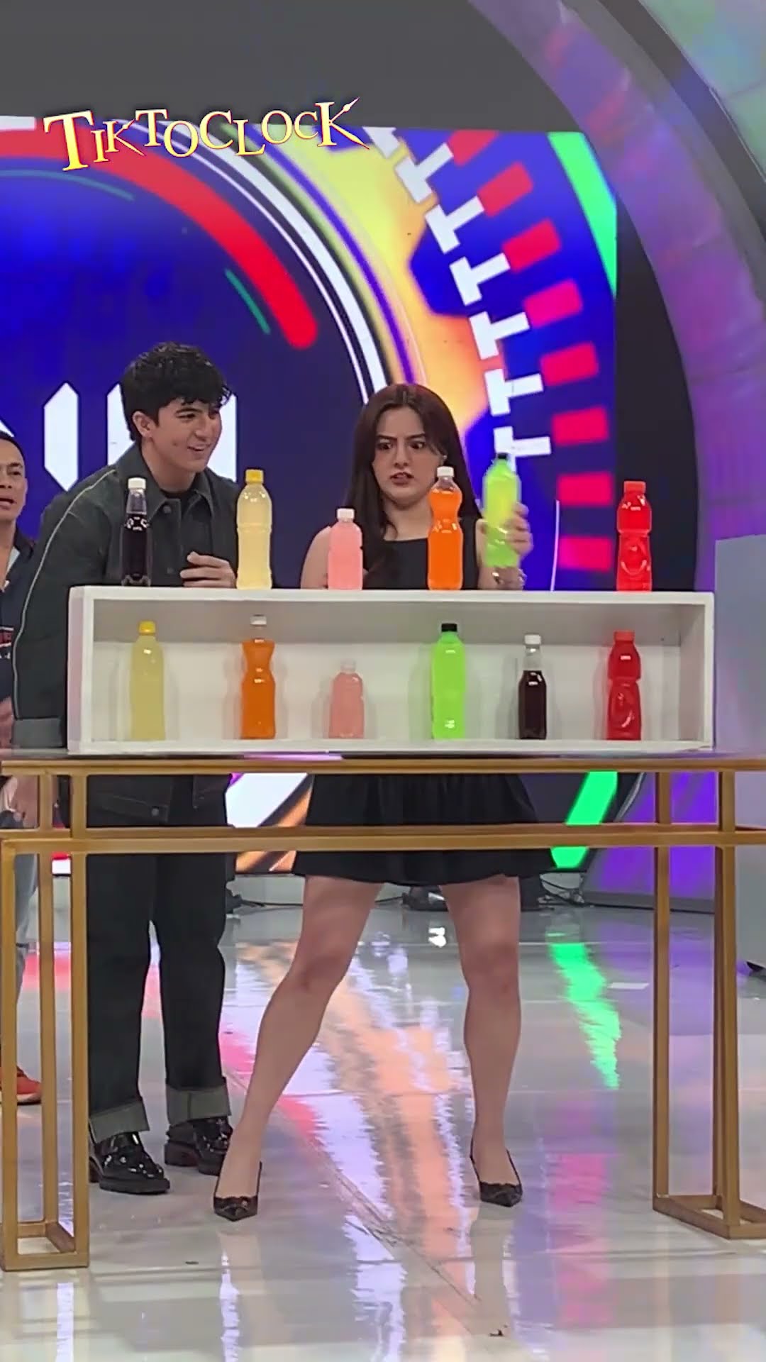 Mavy at Cassy, LOWKEY COMPETITIVE! #shorts | TiktoClock