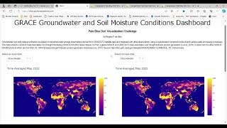 NASA Blue Dot GRACE Dash - Demo