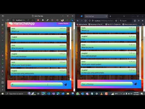 Chat App using Web Sockets | CodeClause Internship Project