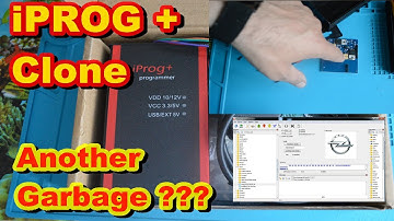 iProg+ Programmer- Clone.Honest Review not a Commercial One.Another Garbage. Just my Opinion