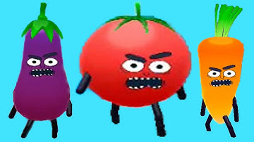 Hit Tomato 3D - Gameplay Walkthrough - All Levels (IOS, Android)