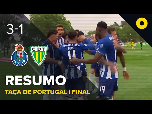 Final da Taça de Portugal  FC Porto e Tondela hoje às 17.15 em