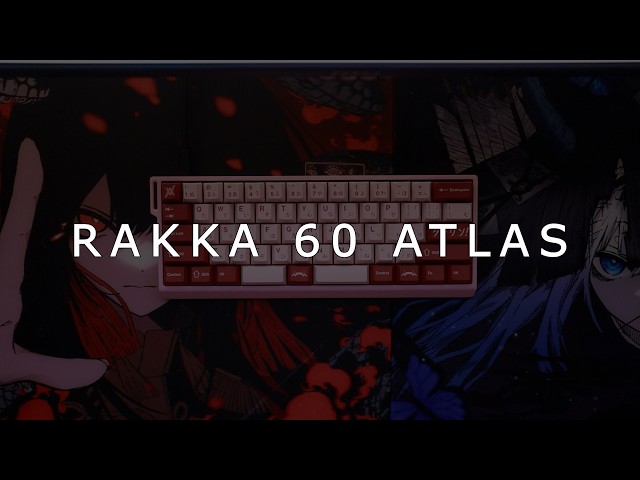 RAKKA 60 ATLAS REVIEW - Split spacebar king - YouTube