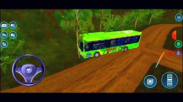 Offroad Bus Game| 3D Bus Game| Bus Driving Simulator 2023| IDBS Studio Game