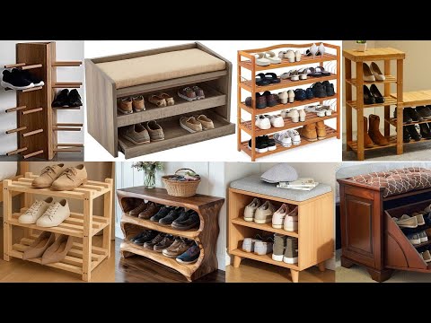 Wooden Shoe Rack Ideas To Make Your Life Easier