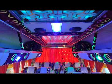 புவனகிரி EICHER 2750 wheelbase 3100 body alterations glass led Top van minibus TATA EICHER mahindra