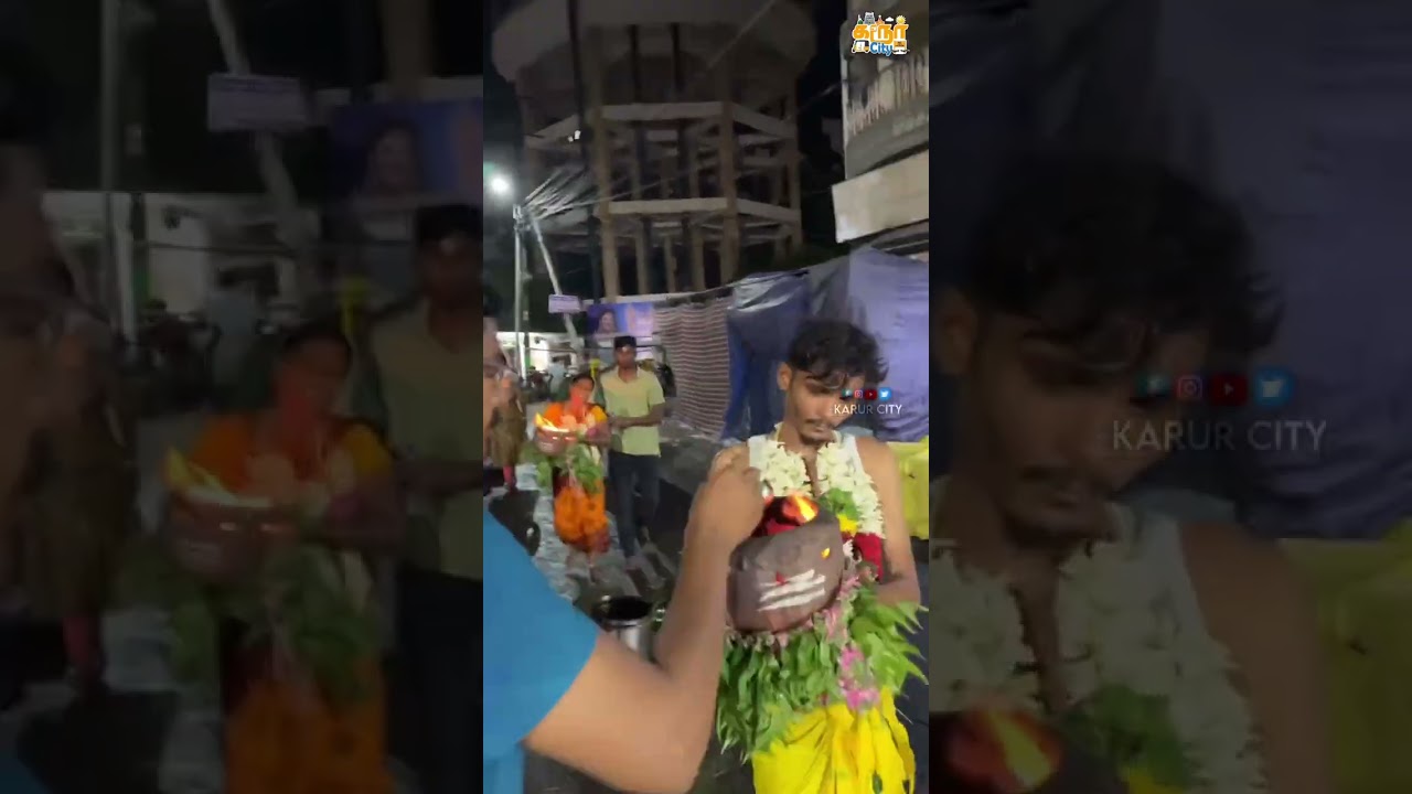 Karur mariamman festival 