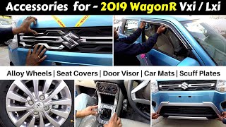 Wagon R Accessories with prices | Vxi / Lxi | Ujjwal Saxena