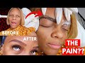 SURPRISE!!! I Finally Got My Brows MICROBLADED in NIGERIA!! | My REAL Experience + Healing Process