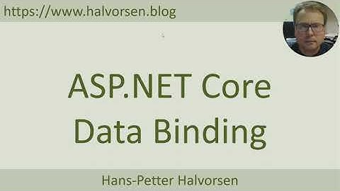 ASP.NET Core - Data Binding (Get User Data from Client-side to Server-side)