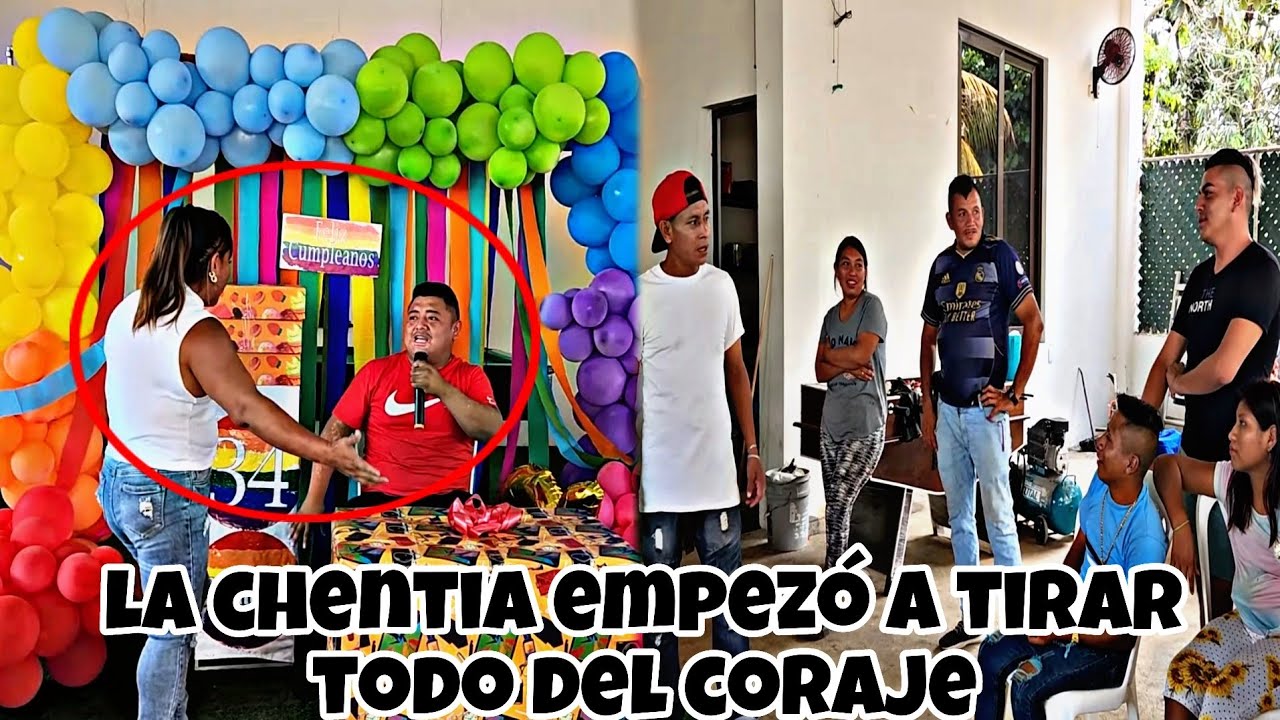 La chentia le da tremenda C4CHET4DA a romario/empezó hacer un escandalo