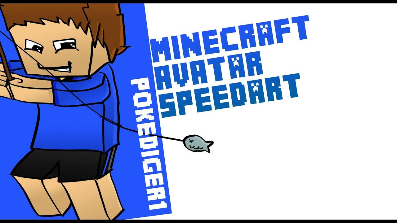 Minecraft Avatar Speedart - PokeDiger1 - YouTube