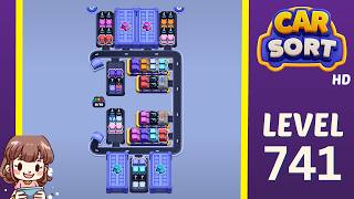 Car Sort Level 741 Solution Walkthrough