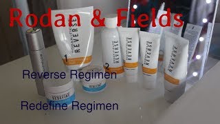Rodan&Fields Products ( Reverse Regimen & Redefine Regimen, Active Hydration Serum)