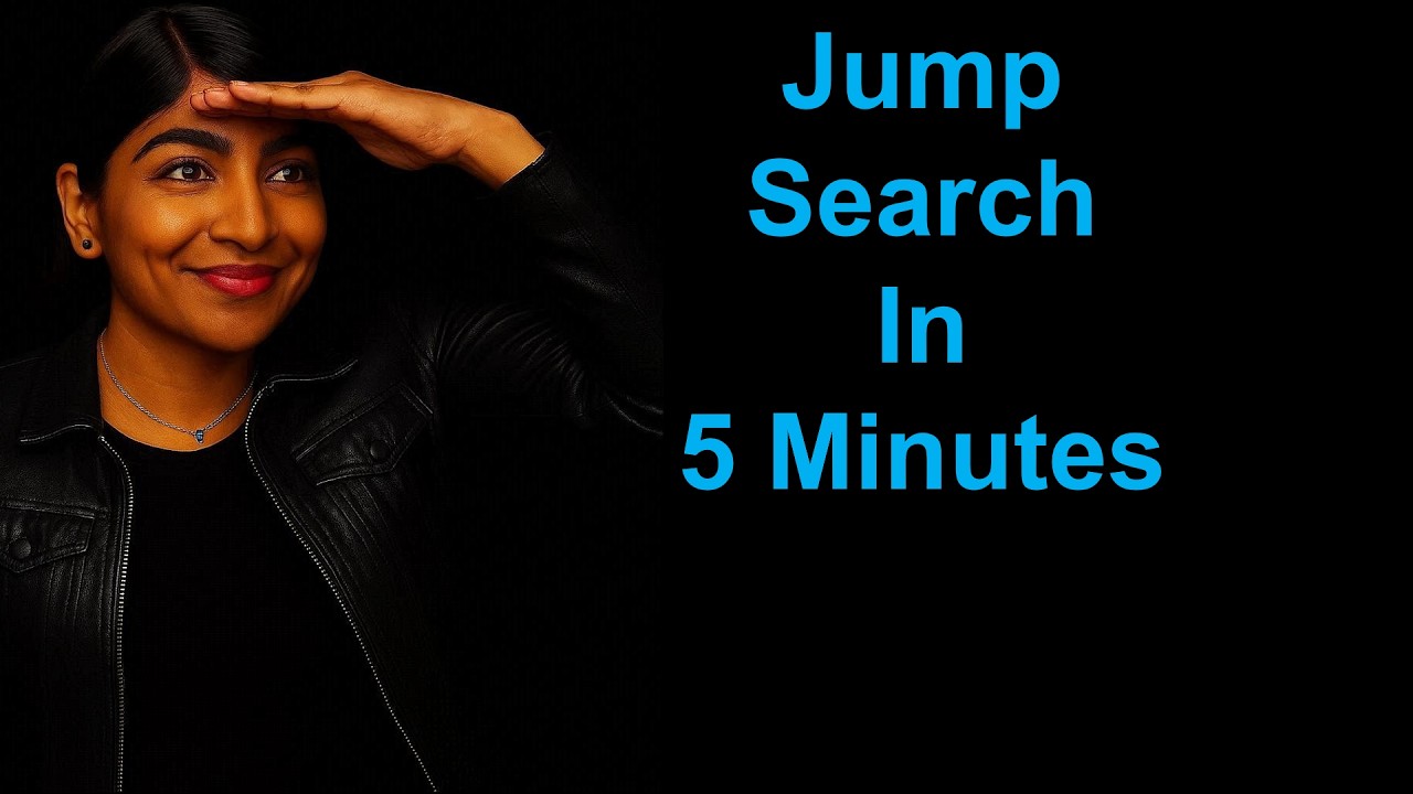 Jump Search in 5 minutes with learn-dsa.com - YouTube