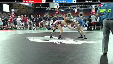 Cadet 113 - Kanen Storr (Michigan) vs. Shea Swaffo...