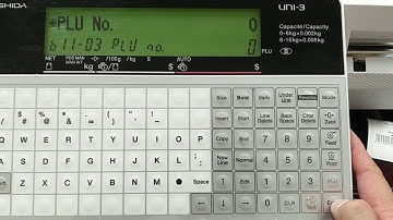 How to setup continuous labels on Uni 3