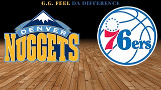 Nuggets vs 76ers - ESPN NBA Countdown) Jokic vs Embiid 03/14 6:30PM (NBA2K22)