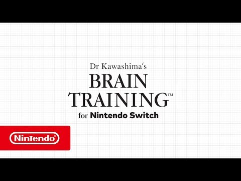 Dr Kawashimau0027s Brain Training for Nintendo Switch - Announcement Trailer (Nintendo Switch)