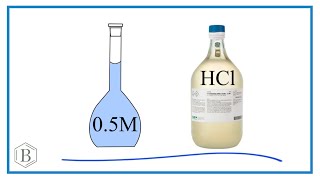 How To Make A 0.5M Hcl Solution Hydrochloric Acid