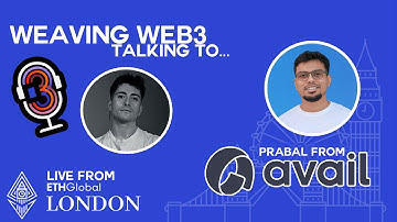 🌐 Revolutionising Data Availability: Avail DA | In-Depth Interview with Co-Founder Prabal 🌐