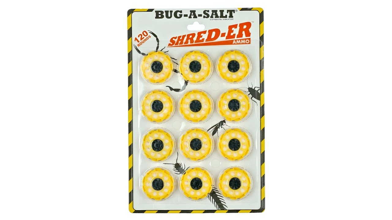 Case o' SHRED-ER Ammo - BUG-A-SALT - Bug-A-Salt