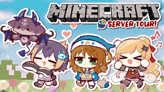 【MINECRAFT】EN & JP SERVER TOUR✨【NIJISANJI EN | Petra Gurin】
