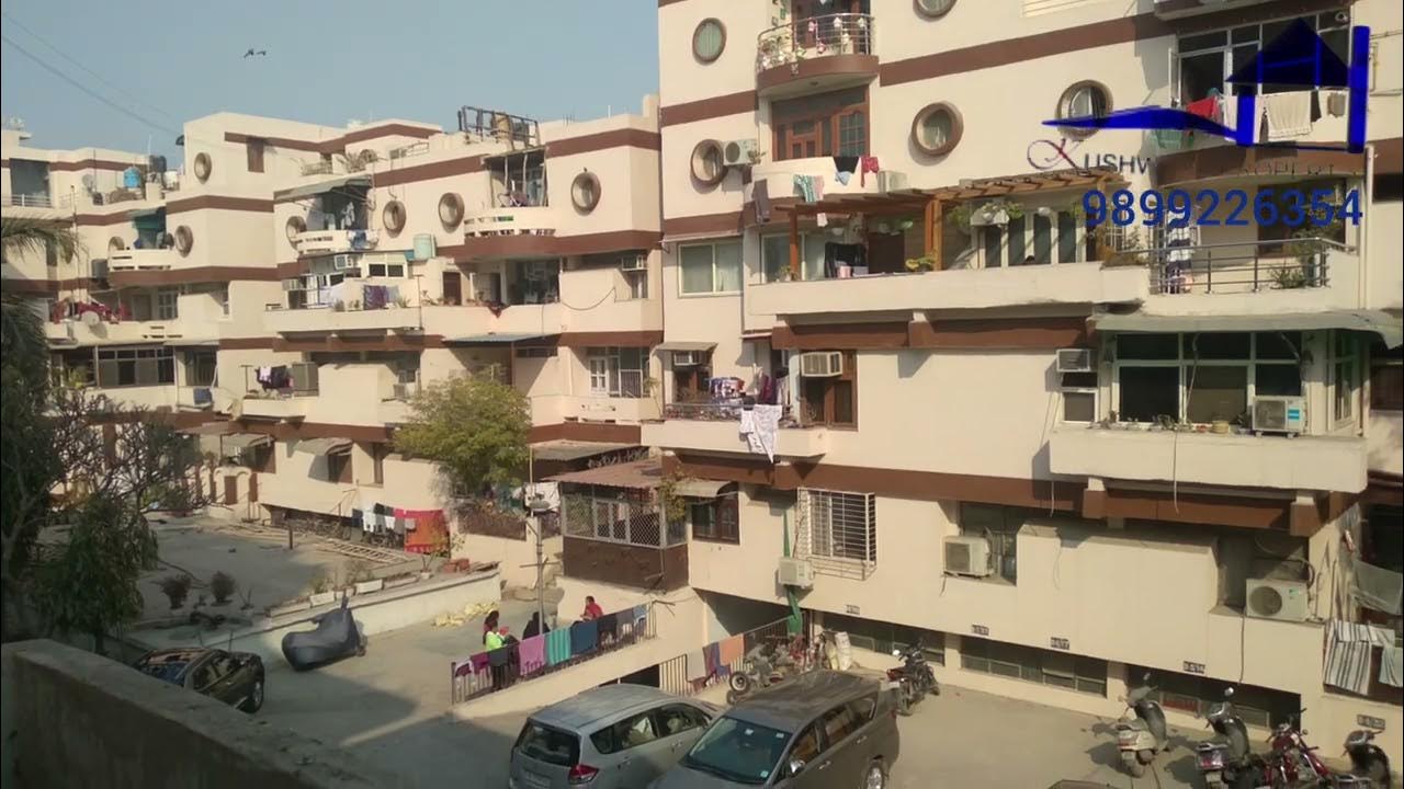 2 BHK FLAT FOR SALE ENGINEERS ESTATE, I.P.EXTENSION, PATPARGANJ, DELHI kushwahaproperty YouTube